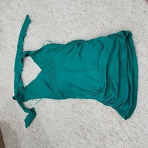 Green Halter Top